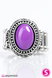 Paparazzi "The New World - Purple" ring Paparazzi Jewelry