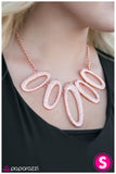 Paparazzi "The Next Big Thing" Copper Necklace & Earring Set Paparazzi Jewelry