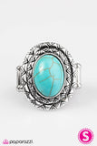 Paparazzi "The Next WEST Thing - Blue" ring Paparazzi Jewelry