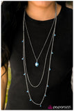 Paparazzi "The Night Life - Blue" necklace Paparazzi Jewelry
