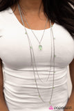 Paparazzi "The Night Life - Green" necklace Paparazzi Jewelry