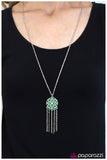 Paparazzi "The North Star - Green" necklace Paparazzi Jewelry