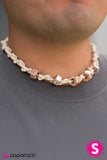 Paparazzi "The Nuts and Bolts - White" necklace Paparazzi Jewelry