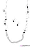Paparazzi "The One and Only - Black" necklace Paparazzi Jewelry