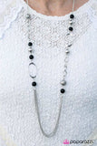 Paparazzi "The One and Only - Black" necklace Paparazzi Jewelry