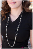 Paparazzi "The One and Only - White" necklace Paparazzi Jewelry