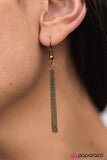 Paparazzi "The One That Got Away - Brass" necklace Paparazzi Jewelry