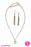 Paparazzi "The One That Got Away - Brass" necklace Paparazzi Jewelry