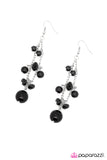 Paparazzi "The Path Of Least Resistance" Black 059XX Earrings Paparazzi Jewelry