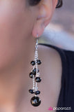 Paparazzi "The Path Of Least Resistance" Black 059XX Earrings Paparazzi Jewelry