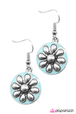 Paparazzi "The Pep Squad - Blue" earring Paparazzi Jewelry