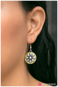 Paparazzi "The Pep Squad - Yellow" earring Paparazzi Jewelry