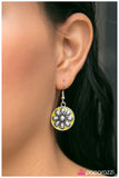 Paparazzi "The Pep Squad - Yellow" earring Paparazzi Jewelry