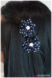 Paparazzi "The Perfect Pair - Blue" hair clip Paparazzi Jewelry