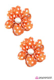 Paparazzi "The Perfect Pair - Orange" hair clip Paparazzi Jewelry