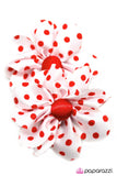 Paparazzi "The Perfect Pair - Red" hair clip Paparazzi Jewelry