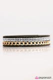 Paparazzi "The Perfect Score" Gold Bracelet Paparazzi Jewelry