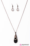 Paparazzi "The Perfect Storm" Copper Necklace & Earring Set Paparazzi Jewelry