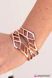 Paparazzi "The Pharaoh-est Of Them All - Copper" bracelet Paparazzi Jewelry