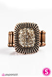 Paparazzi "The Picture Show - Copper" ring Paparazzi Jewelry