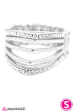 Paparazzi "The Point Of No Return" White Ring Paparazzi Jewelry