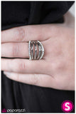 Paparazzi "The Point Of No Return" White Ring Paparazzi Jewelry