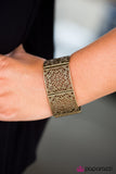 Paparazzi "The Price Of FRAME - Brass" bracelet Paparazzi Jewelry