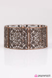 Paparazzi "The Price Of FRAME - Copper" bracelet Paparazzi Jewelry