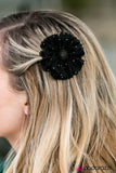 Paparazzi "The Prize Shimmer - Black" hair clip Paparazzi Jewelry
