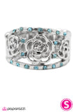 Paparazzi "The Queens Garden - Blue" ring Paparazzi Jewelry