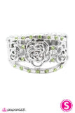 Paparazzi "The Queens Garden - Green" ring Paparazzi Jewelry