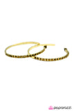 Paparazzi "The Radical - Brass" Earrings Paparazzi Jewelry