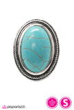 Paparazzi "The Rancher" Blue Ring Paparazzi Jewelry