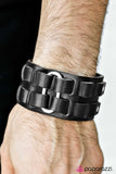 Paparazzi "The Ranger - Black" bracelet Paparazzi Jewelry