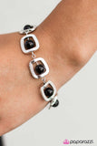 Paparazzi "The Rich and FRAME-ous" Black Bracelet Paparazzi Jewelry