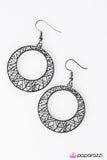 Paparazzi "The Rising Sun - Black" earring Paparazzi Jewelry