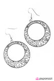 Paparazzi "The Rising Sun -Silver" earring Paparazzi Jewelry