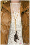 Paparazzi "The Road Less Traveled - Brown" necklace Paparazzi Jewelry