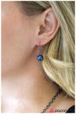 Paparazzi "The Rocker - Blue" Necklace & Earring Set Paparazzi Jewelry