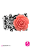 Paparazzi "The Rose Society - Orange" ring Paparazzi Jewelry