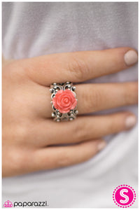 Paparazzi "The Rose Society - Orange" ring Paparazzi Jewelry