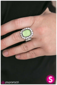 Paparazzi "The Royal Yacht" Green Ring Paparazzi Jewelry