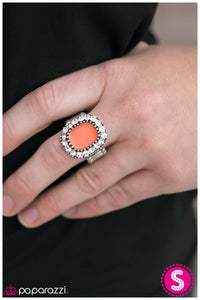 Paparazzi "The Royal Yacht - Orange" ring Paparazzi Jewelry