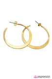Paparazzi "The Schoolgirl - Gold" earring Paparazzi Jewelry
