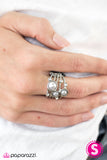Paparazzi "The Sea Is Calling - Silver" ring Paparazzi Jewelry