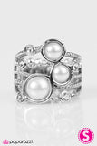 Paparazzi "The Sea Is Calling - White" ring Paparazzi Jewelry