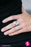 Paparazzi "The Sea Is Calling - White" ring Paparazzi Jewelry