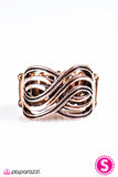 Paparazzi "These Endless Nights - Copper" ring Paparazzi Jewelry