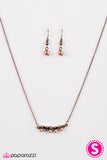 Paparazzi "The Seven Year RICH - Copper" necklace Paparazzi Jewelry
