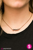 Paparazzi "The Seven Year RICH - Copper" necklace Paparazzi Jewelry